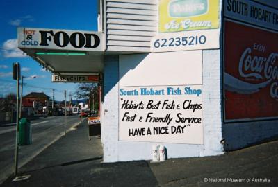 South Hobart Fish & Chip Shop - 402 Macquarie Street, South Hobart.