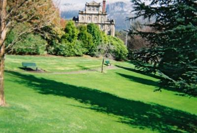 Cascade Brewery from Cascade Gardens - South Hobart Parks