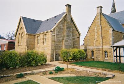 All Saints' Anglican Church Sunday School (Church to the right)