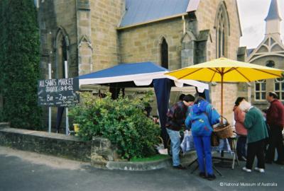 All Saints' Anglican Church  339 Macquarie Street, South Hobart  -  Saturday Market