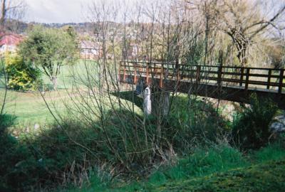 Weld Street Bridge  -  South Hobart Rivulet  Linear Park 