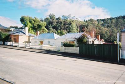 Award-winning colonial cottages  -  restoration  -  15 & 17 Cascade Road  -  South Hobart Houses