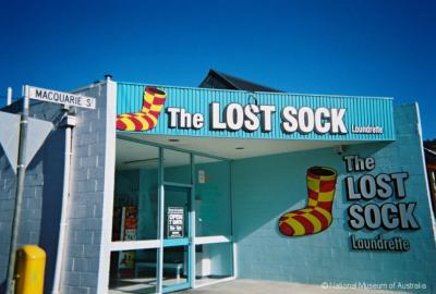 The Lost Sock Laudromat - South Hobart Murals